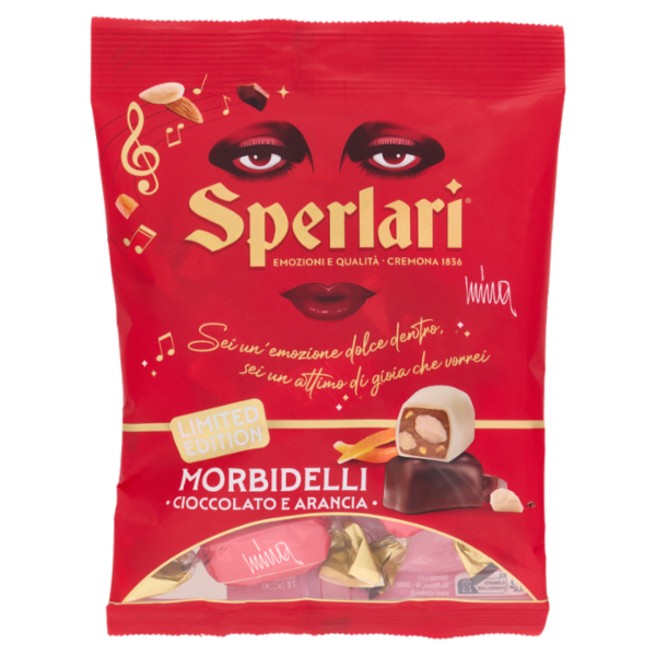 Sperlari mina Limited Edition Morbidelli Cioccolato e Arancia 117 g