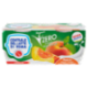 Centrale del Latte di Roma Zero Grassi Pesca Yogurt magro con frutta in pezzi 2 x 125 g
