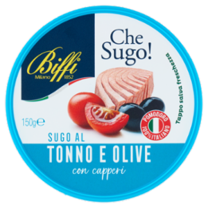 Biffi Che Sugo! Sugo Al Tonno e Olive Con Capperi 150 g