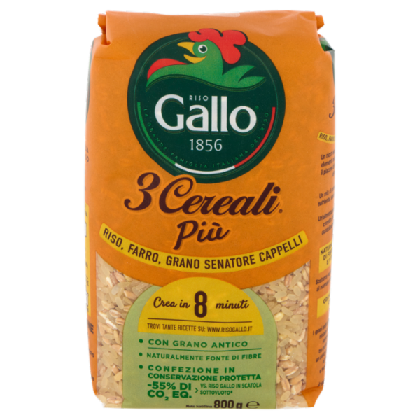 Riso Gallo 3 Cereali Più 800 g