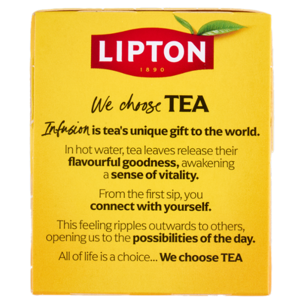 Lipton Yellow Label Deteinato 25 Filtri 37,5 g