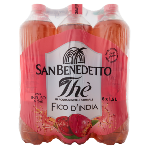 San Benedetto Thè Fico d'India 6 x 1,5 L