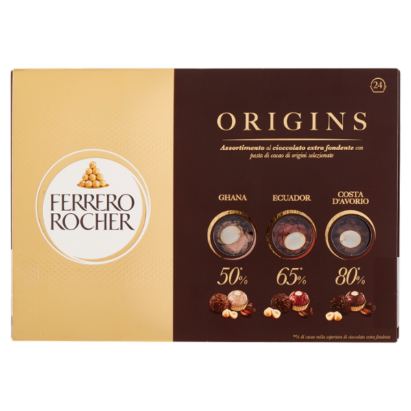 Ferrero Rocher Origins 24 pezzi 300 g