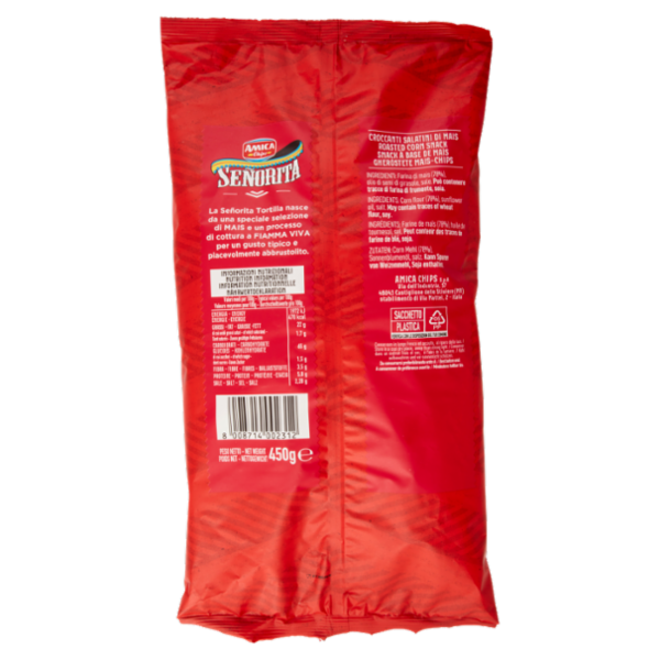 Amica Chips Señorita Tortilla Classica 450 g
