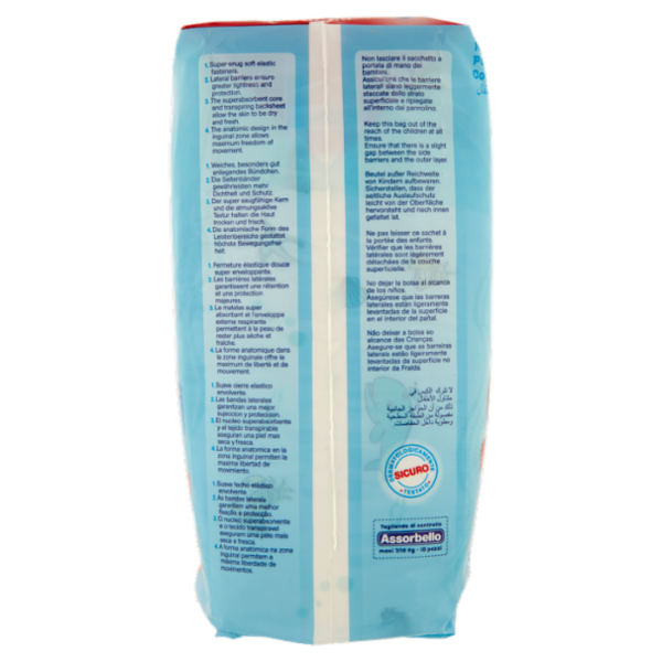 Assorbello Up Maxi 7-18kg taglia 4 pannolini 18 pz