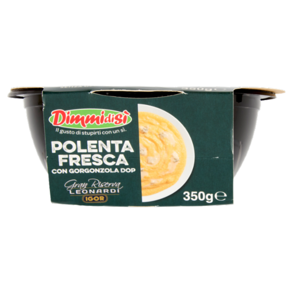 DimmidiSì Polenta Fresca con Gorgonzola DOP 350 g