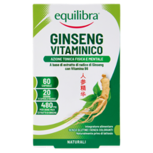 Equilibra Ginseng Vitaminico 60 Capsule 19,2 g