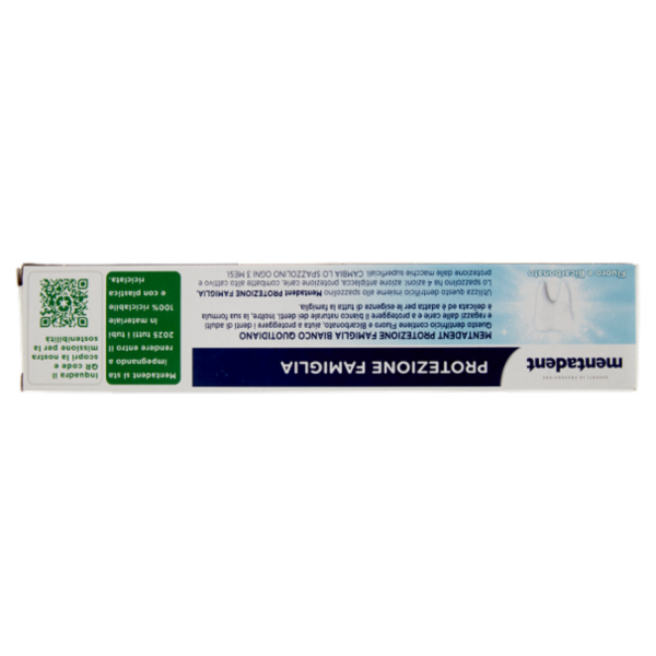 Mentadent Protezione Famiglia Bianco Quotidiano 75 ml
