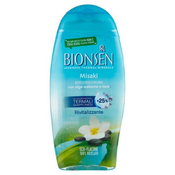 Bionsen Misaki Docciaschiuma con alga wakame e tiarè Rivitalizzante 250 ml