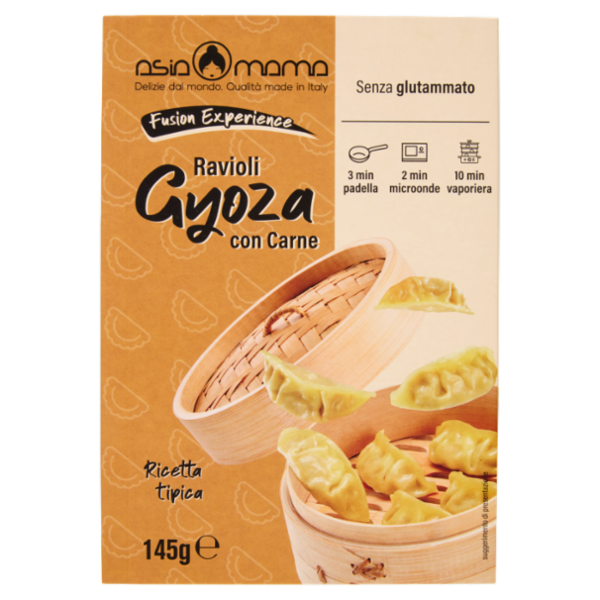 asia mama Fusion Experience Ravioli Gyoza con Carne 145 g