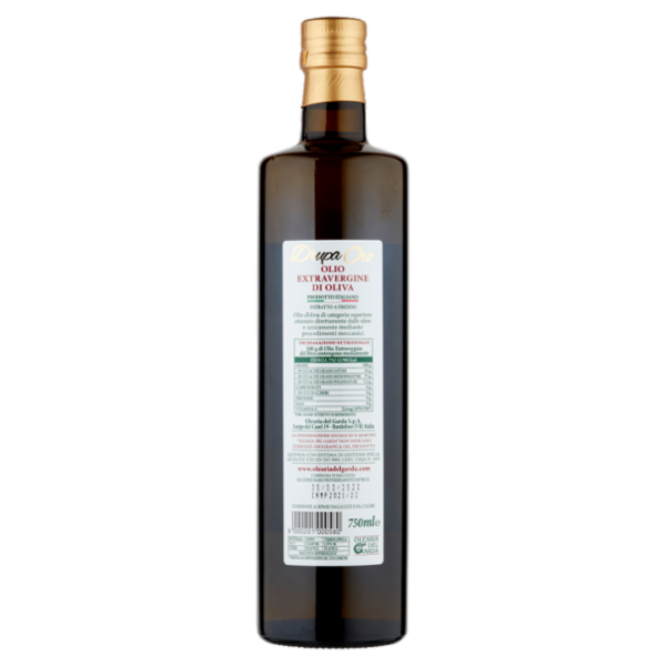 Olearia del Garda Drupa Oro Olio Extravergine di Oliva 750 ml