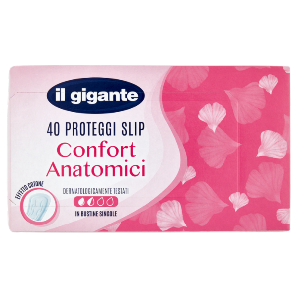 IL GIGANTE Proteggi Slip Confort Anatomici 40 pz