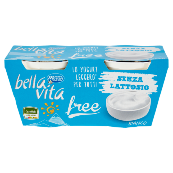 bella vita free Senza Lattosio Bianco 2 x 125 g