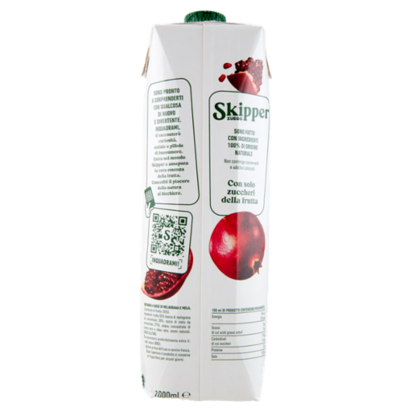 Zuegg Skipper Melograno Senza zuccheri aggiunti 1000 ml