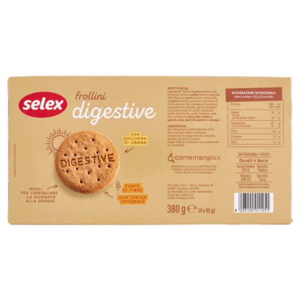 Selex Frollini Digestive 380 g