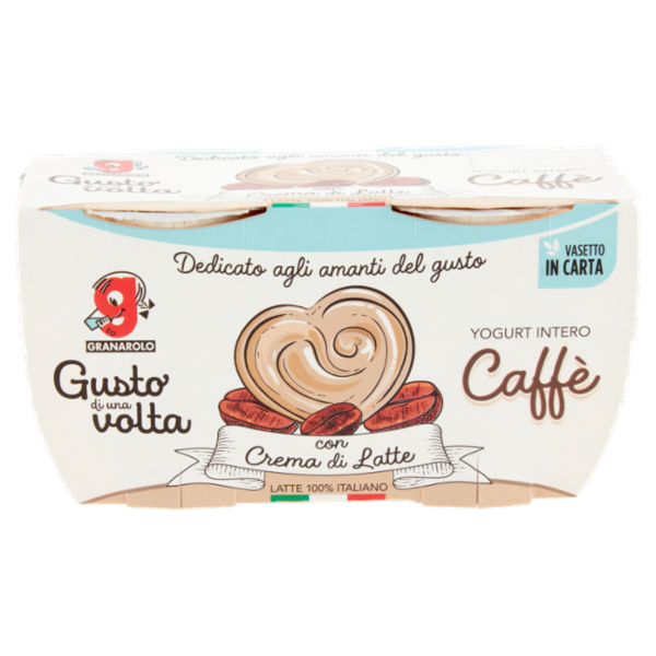 Granarolo Gusto di una volta Yogurt Intero Caffè 2 x 125 g