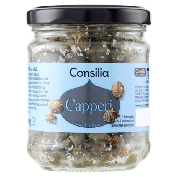 Consilia Capperi al Sale 140 g