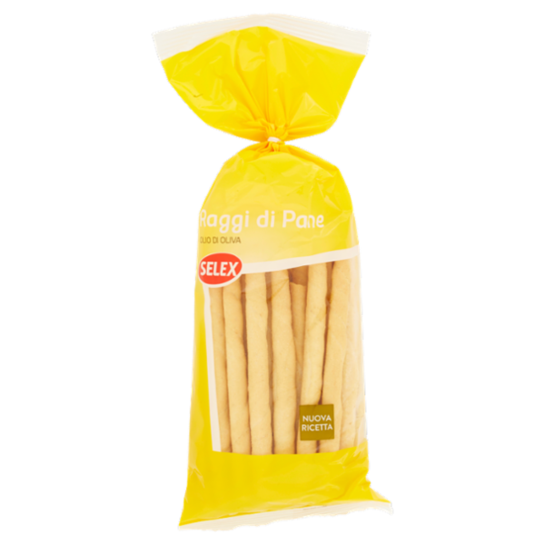 Selex Grissini Raggi di Pane con Olio di Oliva 250 g