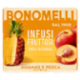 Bonomelli Infusi Fruttosi 100% Naturali Ananas e Pesca 12 Filtri 24 g