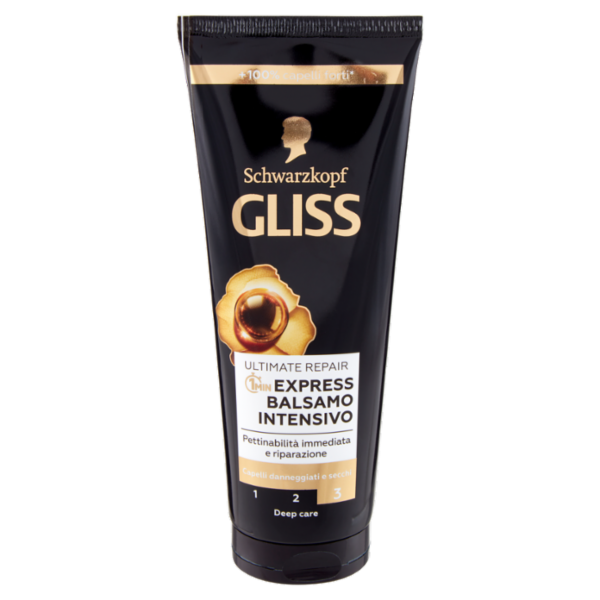 Gliss Ultimate Repair 1Min Express Balsamo Intensivo 200 ml