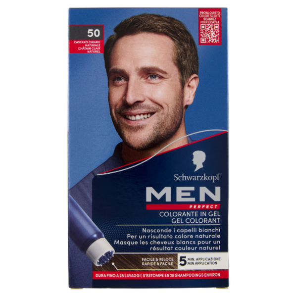 Men Perfect 50 Castano Chiaro Naturale