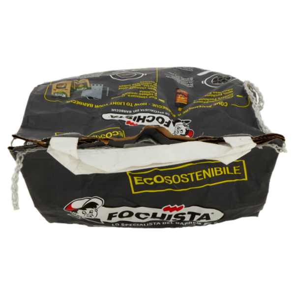 Fochista Brikette di Carbone Vegetale Premium Quality 2,5 kg