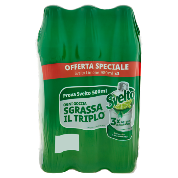 Svelto Limone 3 x 980 ml