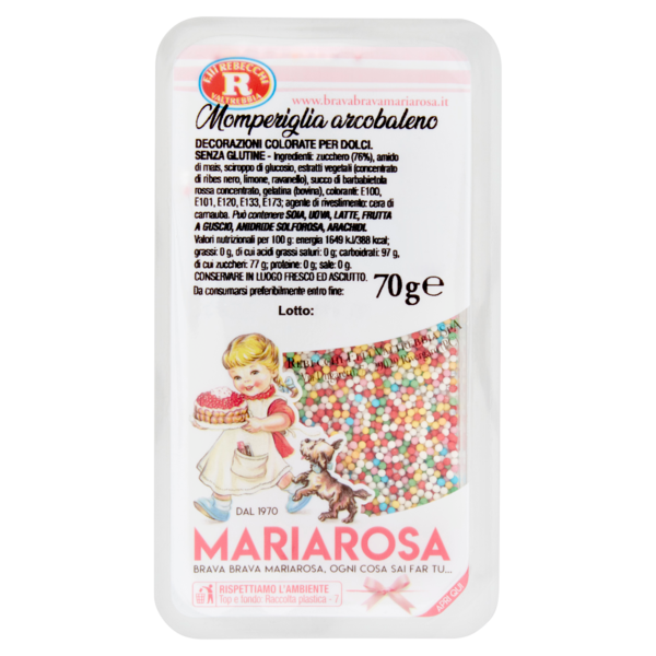 Mariarosa Momperiglia arcobaleno 70 g