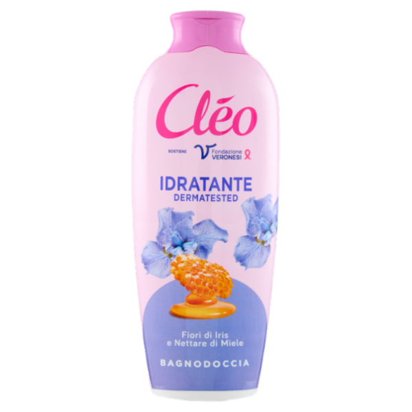 Cléo Idratante Fiori di Iris e Nettare di Miele Bagnodoccia 750 ml