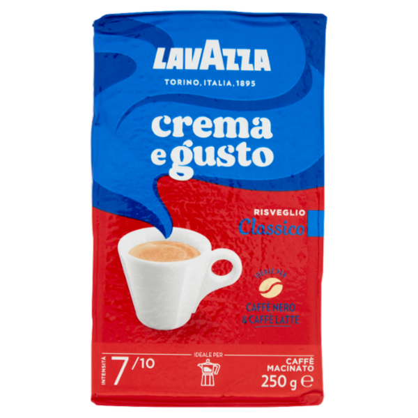 Lavazza crema e gusto Classico Caffè Macinato 250 g