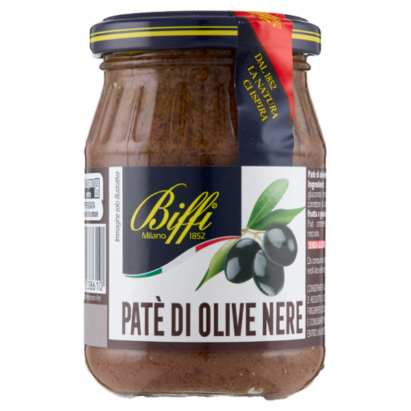 Biffi Patè di Olive Nere 190 g