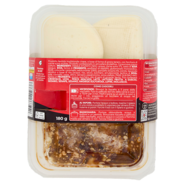 Mulan Bao Tradizionale con carne di maiale 180 g