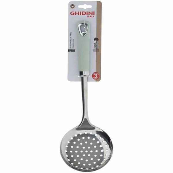 Ghidini Schiumarola Inox M/Verde Acqua