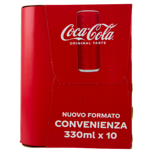 Coca-Cola lattina sleek 10 x 33 cl