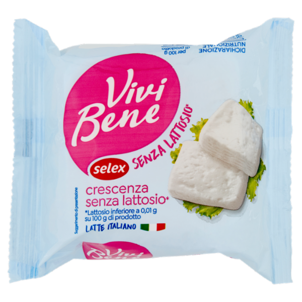 Selex Vivi Bene Crescenza Senza Lattosio 100 g