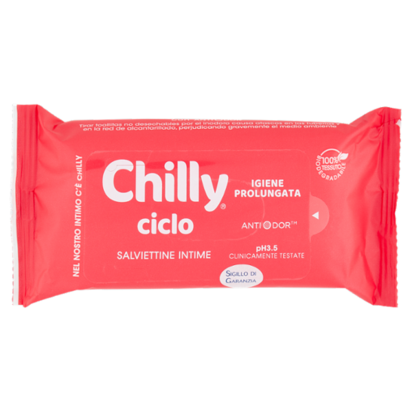 Chilly ciclo Salviettine Intime 12 pz
