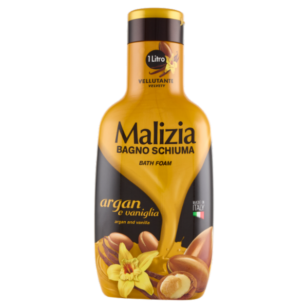 Malizia Bagno Schiuma argan e vaniglia 1000 mL
