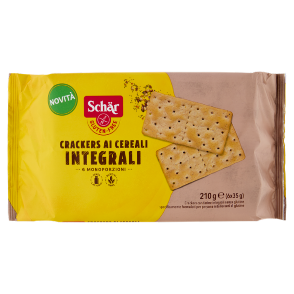 Schär Crackers ai Cereali Integrali 6 x 35 g