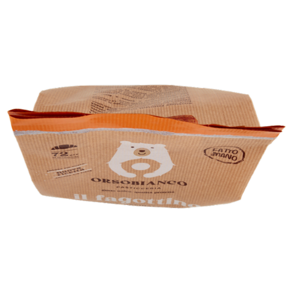 Orsobianco il fagottino con Farina Macinata a Pietra Albicocca 6 x 58 g