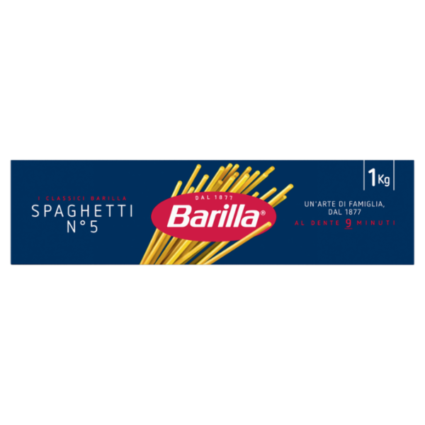 Barilla Pasta Spaghetti n.5 1Kg