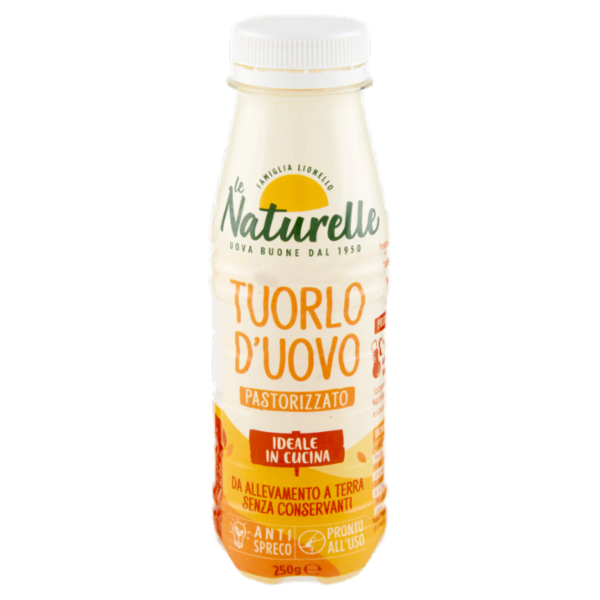 le Naturelle Tuorlo d'Uovo Pastorizzato 250 g