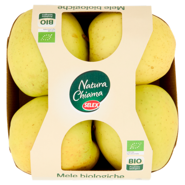 Selex Natura Chiama Mele Golden Delicius Calibro 70/80 Biologiche 800 g