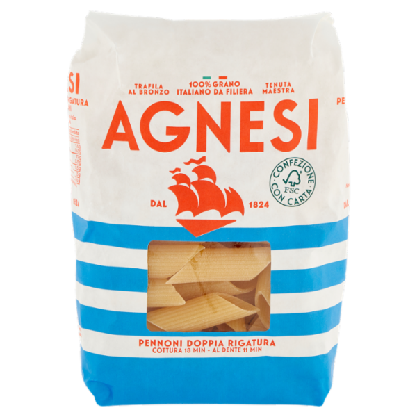 Agnesi Pennoni Doppia Rigatura 500 g