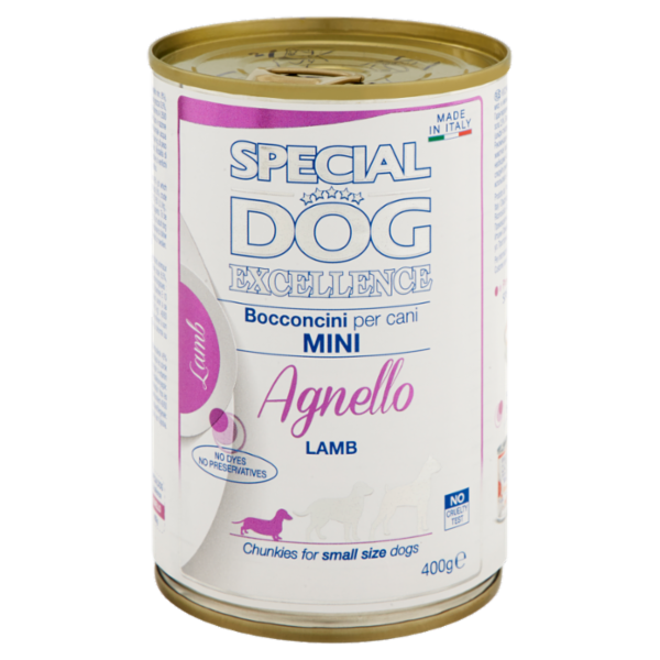 Special Dog Excellence Bocconcini per cani Mini Agnello 400 g