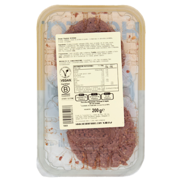 Heura burgers vegetali 200 g