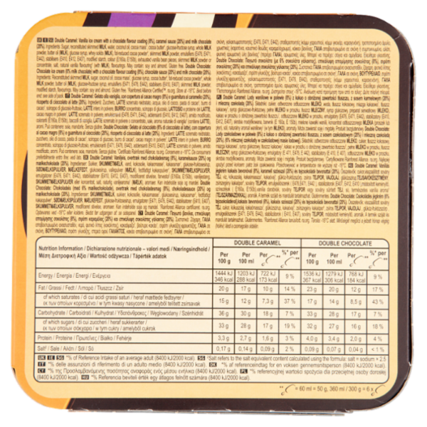 Magnum Mini Double Caramel Chocolate 6 x 50 g