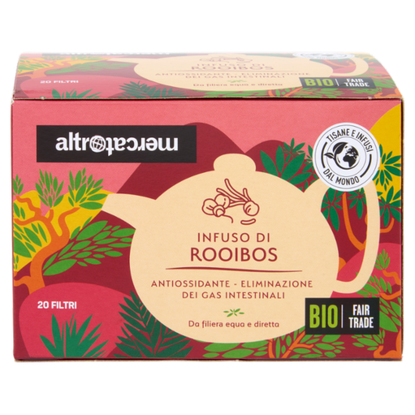 altromercato Bio Infuso di Rooibos 20 Filtri 30 g