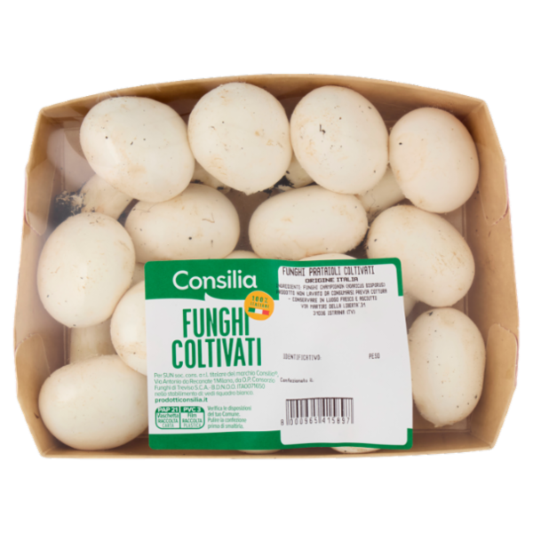 Consilia Funghi Prataioli Coltivati Interi 300 g