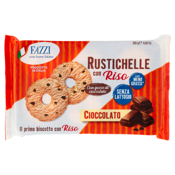 Fazzi Rustichelle con Riso Cioccolato 250 g