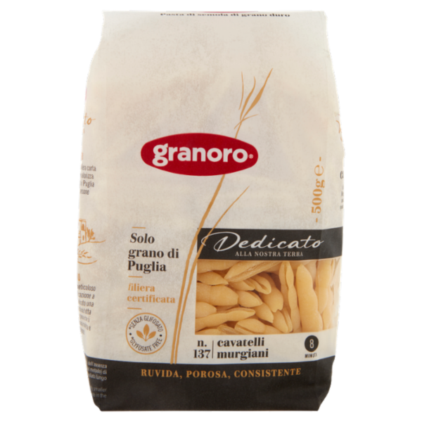 granoro Dedicato n. 137 cavatelli murgiani 500 g